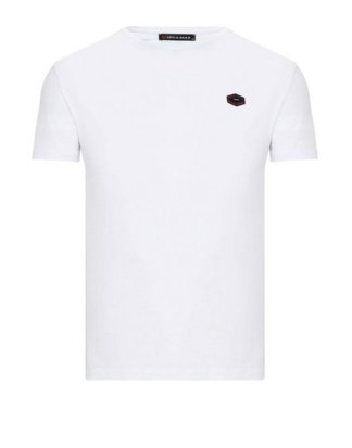 Cipo & Baxx T-Shirt "Owen" mit V-Ausschnitt