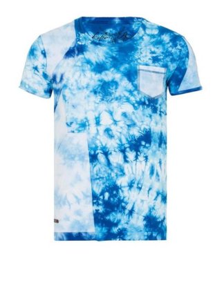 Cipo & Baxx T-Shirt "Splash" mit Batik Waschung