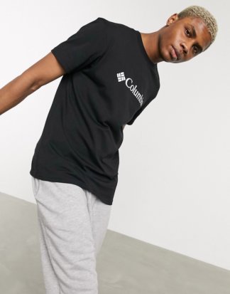 Columbia - CSC - Basic-T-Shirt in Schwarz mit Logo
