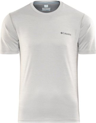Columbia T-Shirt "Zero Rules SS Shirt Herren grey heather"