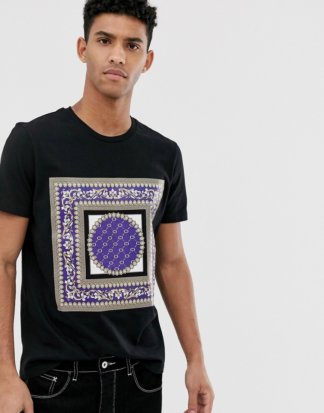 Criminal Damage - Schwarzes T-Shirt mit Aufdruck