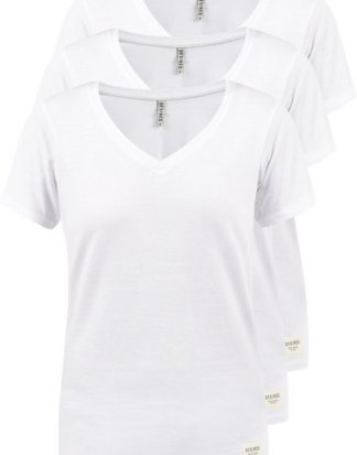 DESIRES V-Shirt "Vanni" T-Shirts im 3er-Pack
