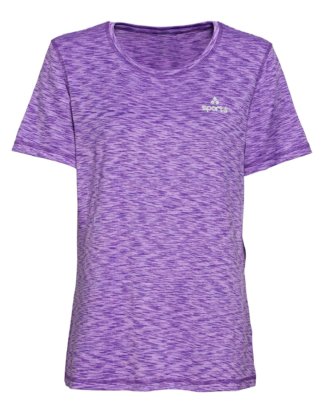 Damen-Fitness-T-Shirt mit schickem Logo