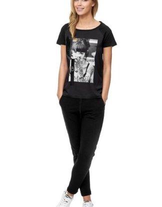 Decay T-Shirt mit großem Foto Print 3915759