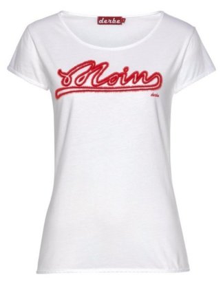 Derbe T-Shirt "Matthi" mit aufwendiger "MOIN" Stickerei vorne