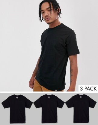 Dickies - Schwarze T-Shirts im 3er-Set