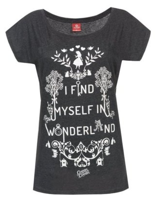 Disney T-Shirt "Alice in Wonderland I Find Myself in Wonderland"