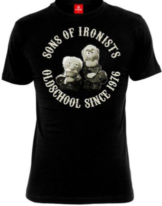 Disney T-Shirt "Muppets Waldorf & Statler Sons of Ironists"