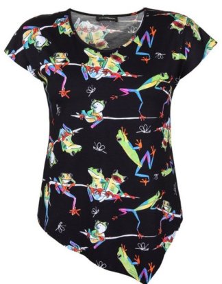 Doris Streich T-Shirt "mit Frosch-Print"