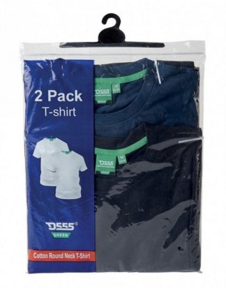 Duke Clothing T-Shirt "Herren Fenton D555, Kingsize, Rundhalsausschnitt, 2er-Packung"