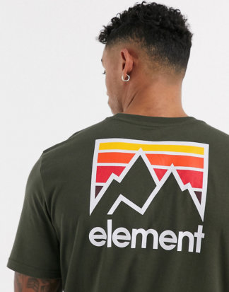 Element - Joint - Grünes T-Shirt, exklusiv bei ASOS