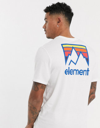Element - Joint - Weißes T-Shirt, exklusiv bei ASOS