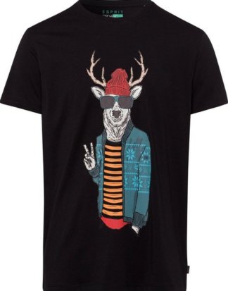 Esprit Print-Shirt mit humorvollem Print