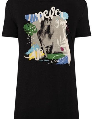 Finn Flare T-Shirt mit femininem Front-Print