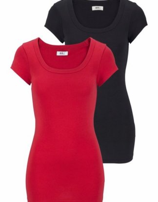 Flashlights T-Shirt (Packung, 2er-Pack) in Longform