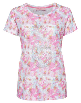 Frieda & Freddies T-Shirt, Rundhals rosa