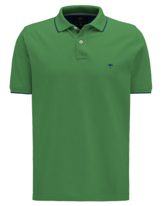 Fynch Hatton Polo-Shirt, Kurzarm grün
