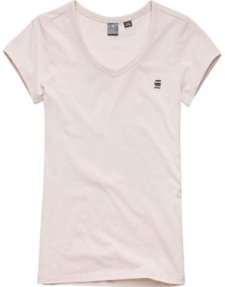 G-Star RAW T-Shirt "Eyben Slim Top" mit kleinen Logo-Frontdruck