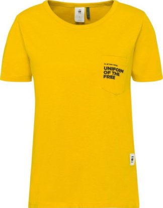G-Star RAW T-Shirt "Graphic 1 pocket" mit Brusttasche