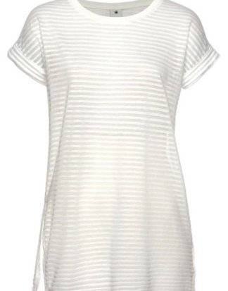 G-Star RAW T-Shirt "Lunge knotted r t wmn cap sl" mit Knotendetail