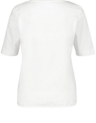 GERRY WEBER T-Shirt 1/2 Arm "Shirt mit Zierband"