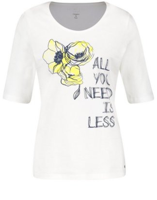 GERRY WEBER T-Shirt 3/4 Arm "Shirt mit Frontprint"