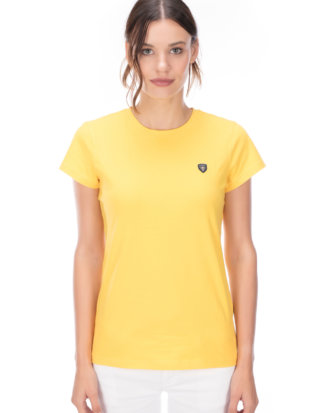 Galvanni T-Shirt, Rundhals gelb