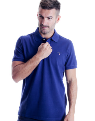 Gant Polo-Shirt, Regular Fit blau