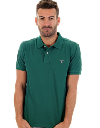 Gant Polo-Shirt grün