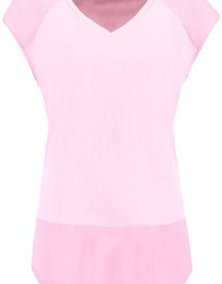Garcia T-Shirt aus transparentem Stoff