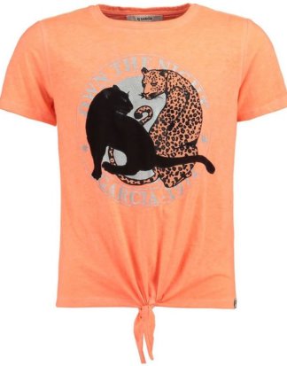 Garcia T-Shirt mit Knotendetail