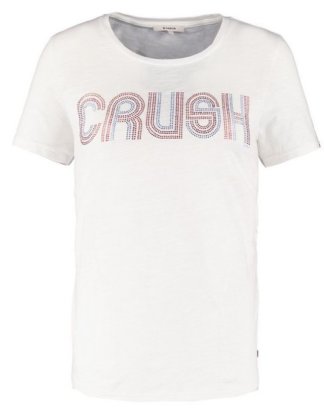 Garcia T-Shirt mit Strasssteinchen