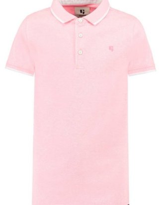 Garcia T-Shirt mit Streifendetail an Ärmeln und Kragen