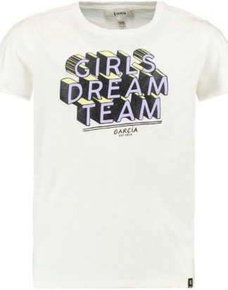 Garcia T-Shirt mit Textprint