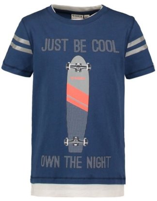 Garcia T-Shirt mit reflektierendem Aufdruck