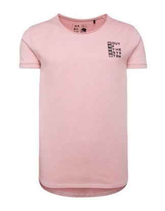 Harlem Soul T-Shirt mit verlängerter Rückenpartie