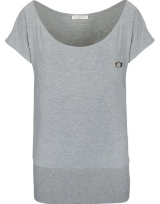 IN LINEA T-Shirt "1/2 Arm" mit breitem Bund am Saum