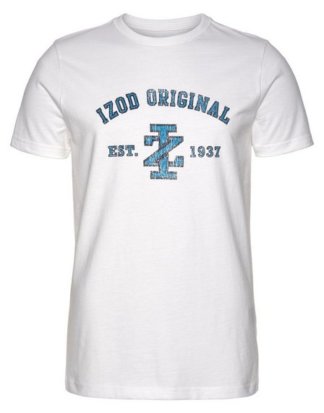 IZOD T-Shirt mit Frontprint