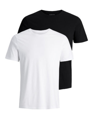 JACK & JONES 2er-pack T-shirt Herren White