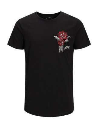 JACK & JONES Artwork T-shirt Herren Schwarz