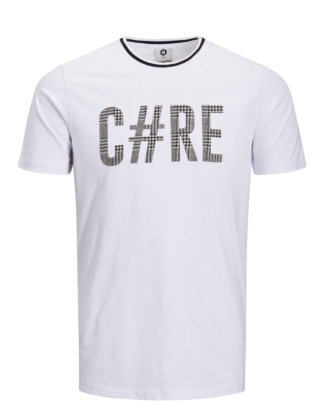 JACK & JONES Artwork T-shirt Herren White