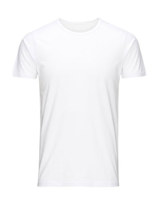 JACK & JONES Basic O-neck Regular Fit T-shirt Herren White