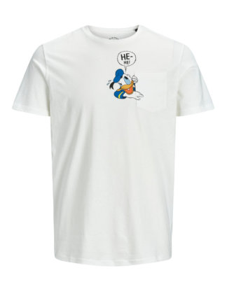 JACK & JONES Donald Duck T-shirt Herren White