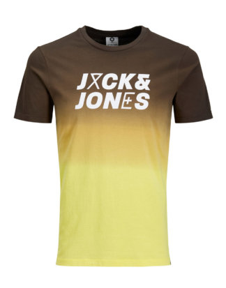 JACK & JONES Grafik T-shirt Herren Schwarz