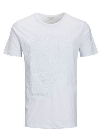 JACK & JONES Grafisches T-shirt Herren White