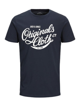 JACK & JONES Klassisches T-shirt Herren Blau