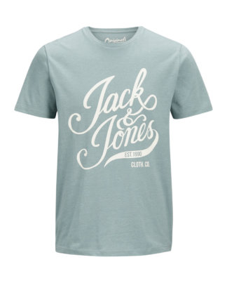 JACK & JONES Klassisches T-shirt Herren Grün