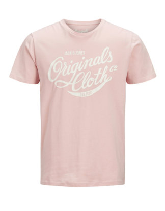 JACK & JONES Klassisches T-shirt Herren Pink