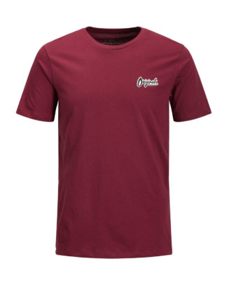 JACK & JONES Lässiges T-shirt Herren Rot