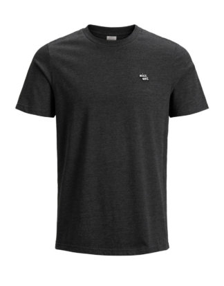 JACK & JONES Melange T-shirt Herren Schwarz